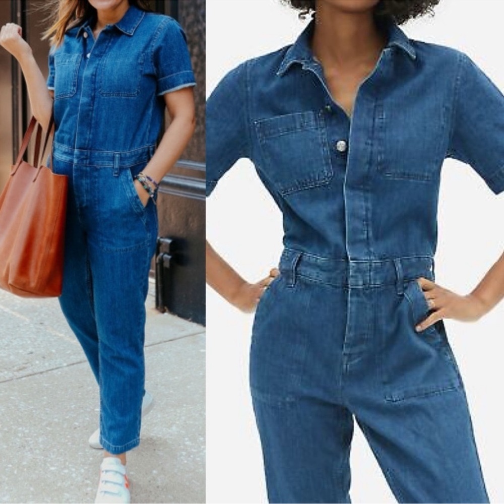 Everlane The Short Sleeve Overall